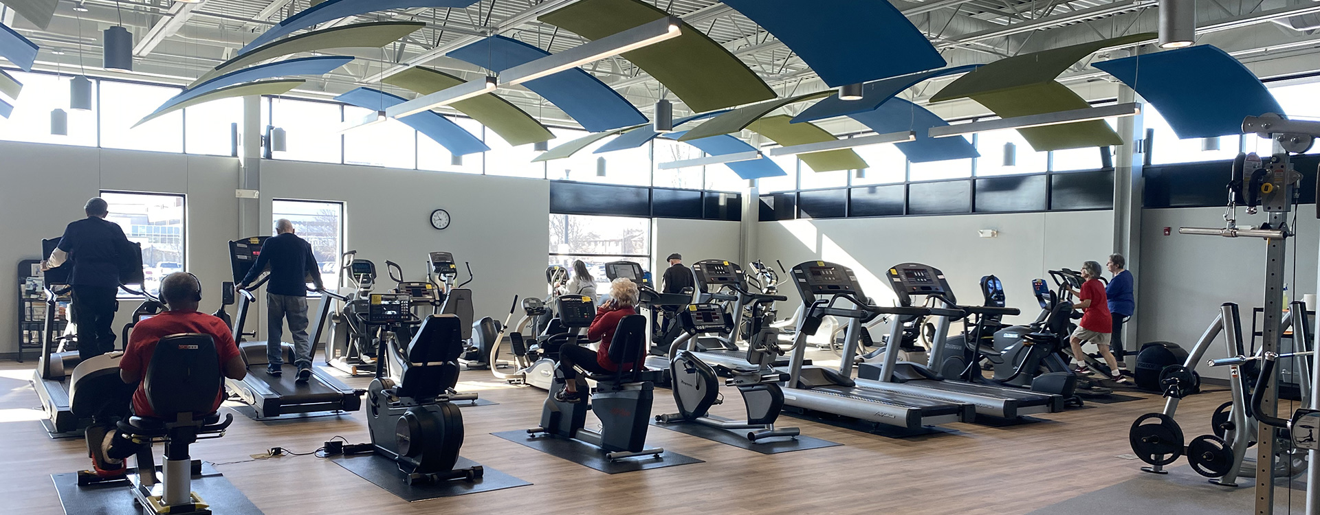 Check out our fitness facilities